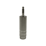 Kentech JM007 3.5mm Stereo Male Jack to 6.35mm Stereo Female Socket Adapter - 