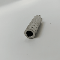 Kentech JM007 3.5mm Stereo Male Jack to 6.35mm Stereo Female Socket Adapter - 