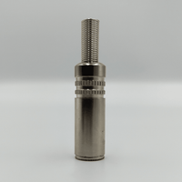 Kentech JM009 3.5mm Mono Inline Metal Female Socket Connector - 