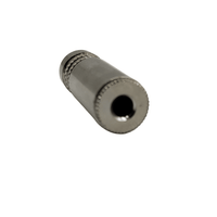 Kentech JM009 3.5mm Mono Inline Metal Female Socket Connector - 