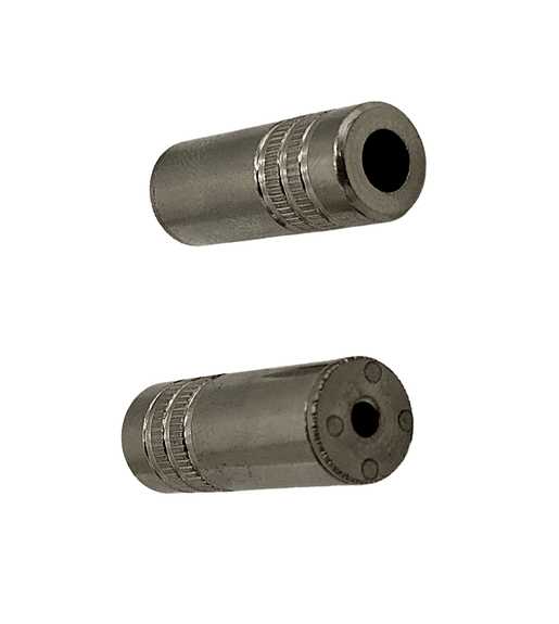 Kentech JM009P2 3.5mm Mono Inline Metal Female Sockets (Pack of 2) - 
