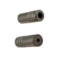 Kentech JM009P2 3.5mm Mono Inline Metal Female Sockets (Pack of 2) - 