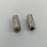 Kentech JM009P2 3.5mm Mono Inline Metal Female Sockets (Pack of 2) - 