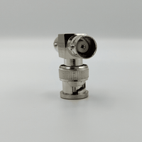 Kentech JX2014P2 F-Type T-Connector Adapter [Female-Male-Female] (Pair) - 