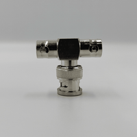 Kentech JX2014P2 F-Type T-Connector Adapter [Female-Male-Female] (Pair) - 