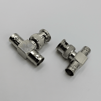 Kentech JX2014P2 F-Type T-Connector Adapter [Female-Male-Female] (Pair) - 
