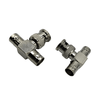 Kentech JX2014P2 F-Type T-Connector Adapter [Female-Male-Female] (Pair) - 