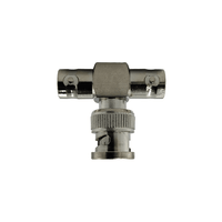 Kentech JX2014P2 F-Type T-Connector Adapter [Female-Male-Female] (Pair) - 