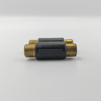 Kentech JX3056A / CJP5026DG 2RCA Female-to-2RCA Female Audio Coupler (Gold-Plated) - 