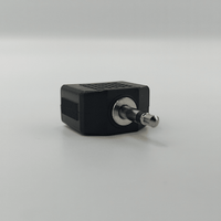 Kentech JX3085 3.5mm Mono Jack to 2 x 3.5mm Mono Socket Splitter Adapter - 