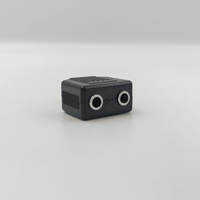 Kentech JX3085 3.5mm Mono Jack to 2 x 3.5mm Mono Socket Splitter Adapter - 