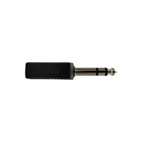 Kentech JX3094/CJP5016 6.35mm Stereo Male Plug to Dual 6.35mm Stereo Female Sockets Adapter - 
