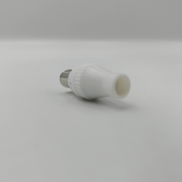 Kentech JX3138 TV Coaxial Male Plug [Plastic Screw-Type] (White) - 