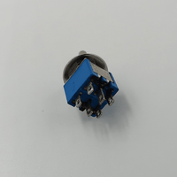 Kentech JX4814P1 Sub-Miniature DPDT Toggle Switch (3A 125VAC) - 