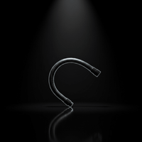 Kentech LKG30 330mm Flexible Metal Gooseneck Arm - Stealth Black - 