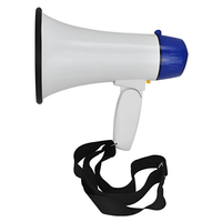 Kentech Megaphone HY1501UB 15W Pistol Grip with Rechargeable Lithium Battery + USB Input - 