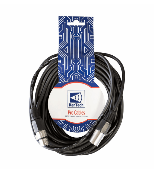 kentech Mic013 - 20m Microphone Cable XLR Male - XLR Female 20m - 