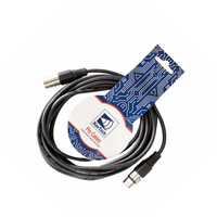 Kentech MIC013 - 5M Microphone Cable XLR Male - XLR Female Black 5 Meter - 