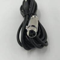 Kentech MIC091-5M XLR Female to 6.35mm Mono Jack Audio Cable (5m) - 