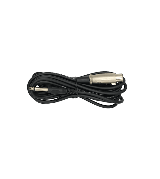 Kentech MIC091-5M XLR Female to 6.35mm Mono Jack Audio Cable (5m) - 