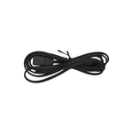 Kentech ML1001 2-Pin Equipment Socket to Open-End Replacement AC Power Lead (Otake & Orion Rec) - 