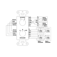 Kentech PA Speaker Volume Control Switch - 