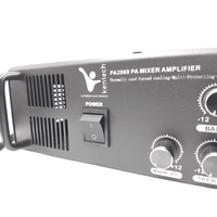 Kentech PA2060 60W RMS 100V Commercial Mixer Amplifier (3 MIC + 3 AUX Inputs) - 