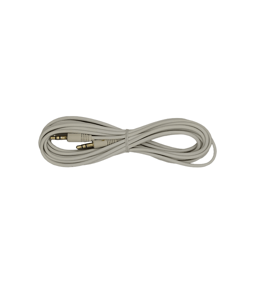 Kentech PLMIM3 3.5mm Stereo Jack-to-Jack Auxiliary Audio Cable (3 Meters - White) - 