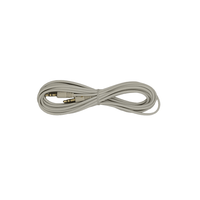 Kentech PLMIM3 3.5mm Stereo Jack-to-Jack Auxiliary Audio Cable (3 Meters - White) - 