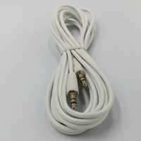 Kentech PLMIM3 3.5mm Stereo Jack-to-Jack Auxiliary Audio Cable (3 Meters - White) - 