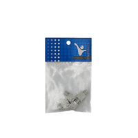 Kentech RJ45BOOT-GYP4 Grey RJ45 Connector Strain Relief Boots (Pack of 4) - 