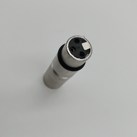 Kentech SA002 3-Pin XLR Female to 3-Pin XLR Male Metal Adapter - 