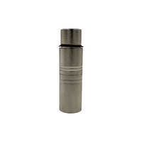 Kentech SA002 3-Pin XLR Female to 3-Pin XLR Male Metal Adapter - 