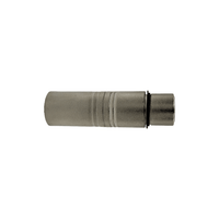 Kentech SA002 3-Pin XLR Female to 3-Pin XLR Male Metal Adapter - 