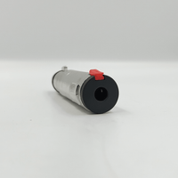 Kentech SA007 3-Pin XLR Female to 6.35mm Mono Locking Socket Adapter - 