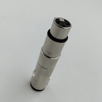 Kentech SA007 3-Pin XLR Female to 6.35mm Mono Locking Socket Adapter - 