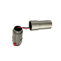 KENTECH SA008 XLR Male to 6.35mm Mono Socket Locking Adapter - 