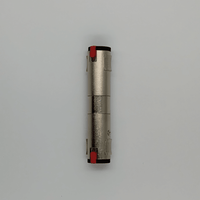 Kentech SA015 6.35mm Mono Female to 6.35mm Mono Female Coupler Adapter - 