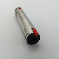 Kentech SA015 6.35mm Mono Female to 6.35mm Mono Female Coupler Adapter - 
