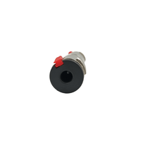 Kentech SA015 6.35mm Mono Female to 6.35mm Mono Female Coupler Adapter - 