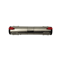 Kentech SA015 6.35mm Mono Female to 6.35mm Mono Female Coupler Adapter - 