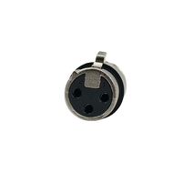 Kentech SA057P1 XLR Female-to-6.35mm Mono Female Audio Adapter - 