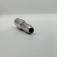 Kentech SA058 3-Pin XLR Male to 6.35mm Mono Female Socket Adapter - 