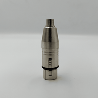 Kentech SA077 3-Pin XLR Female to 1 RCA Female Audio Adapter - 