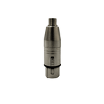 Kentech SA077 3-Pin XLR Female to 1 RCA Female Audio Adapter - 