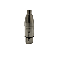 Kentech SA077 3-Pin XLR Female to 1 RCA Female Audio Adapter - 