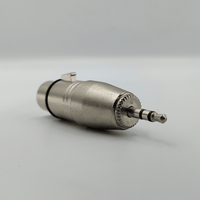 Kentech SA092 3-Pin XLR Female to 3.5mm Stereo Male Jack Adapter - 