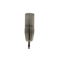 Kentech SA094 Metal XLR Male to 3.5mm Mono Jack Adapter - 