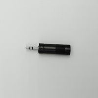 Kentech SA101 3.5mm Stereo Male Jack to 6.35mm Stereo Female Socket Adapter - 