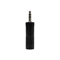 Kentech SA101 3.5mm Stereo Male Jack to 6.35mm Stereo Female Socket Adapter - 